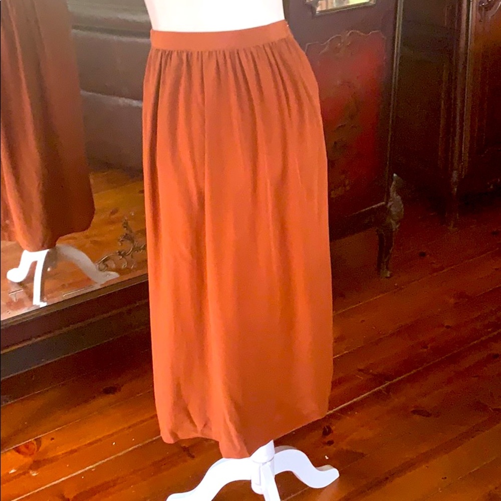Vintage Calvin Klein silk skirt